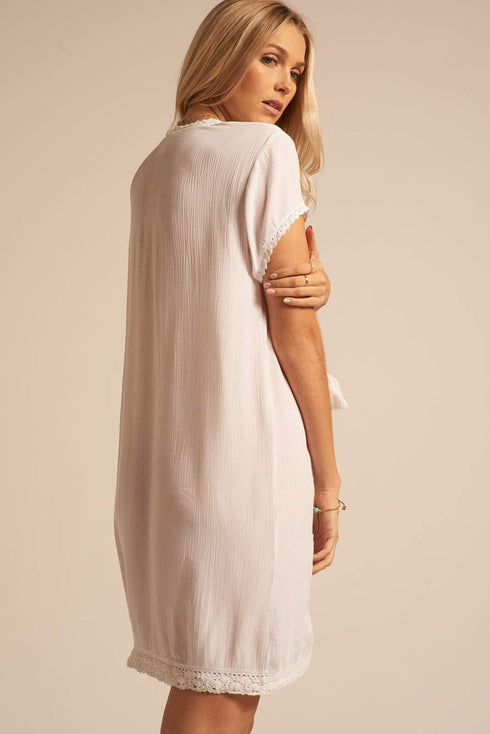 Koy Resort Miami  DRESS CROCHET TASSEL